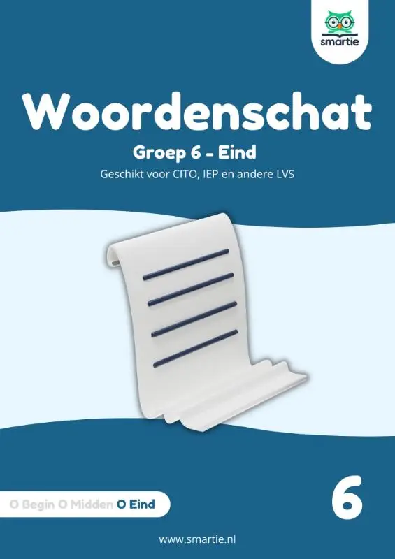 Woordenschat / groep 6 - eind