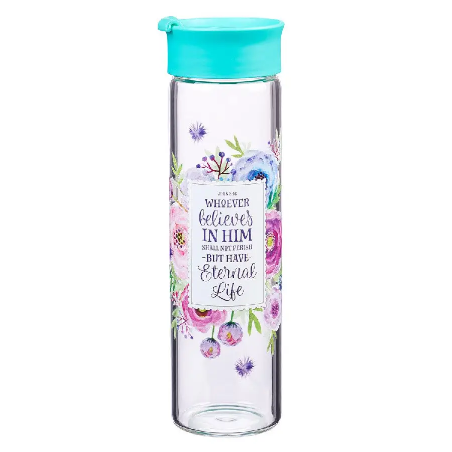 GLASS WATER BOTTLE WHOEVER