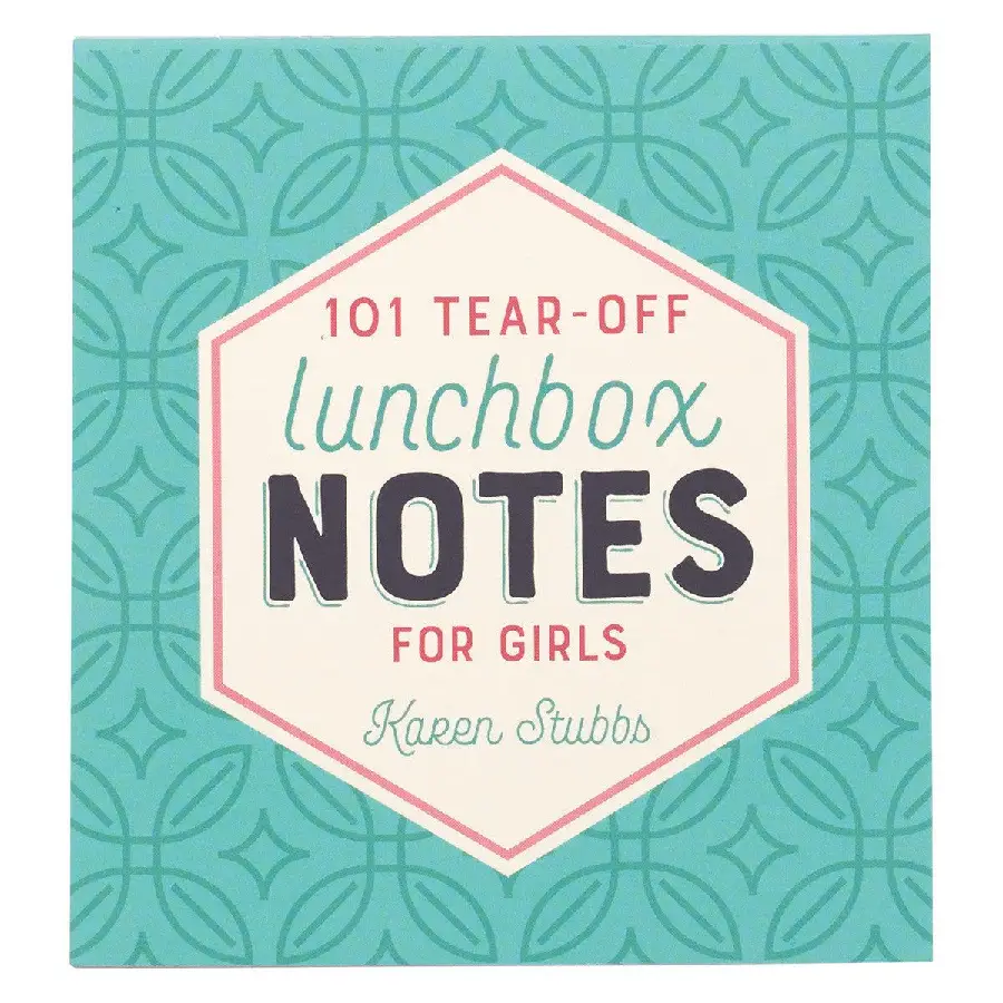 Lunchbox notes for girls - 101 sheets