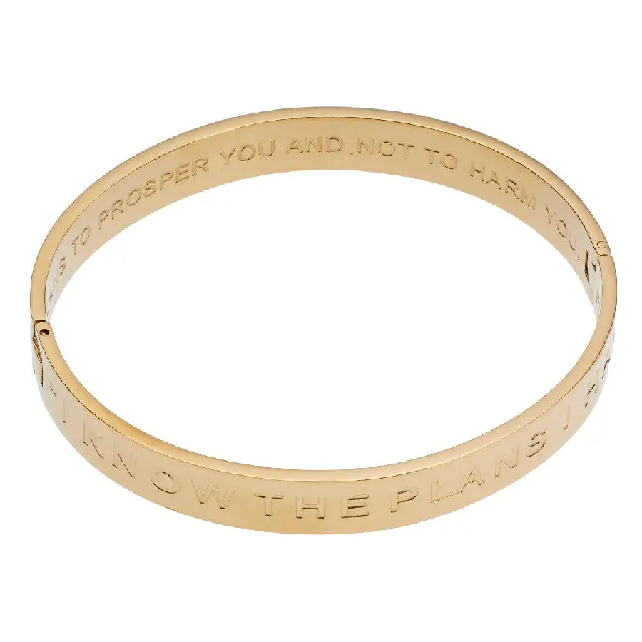bacelet gold plated
