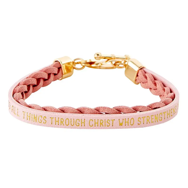 Wrapped in love bracelets pink
