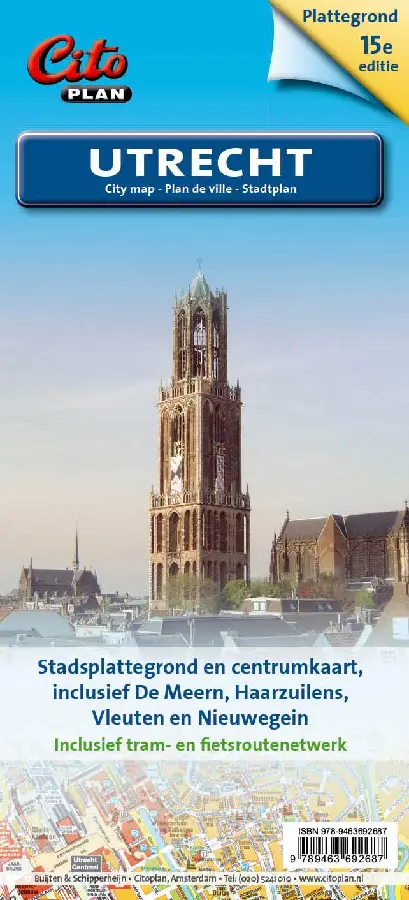 Citoplan stadsplattegrond utrecht