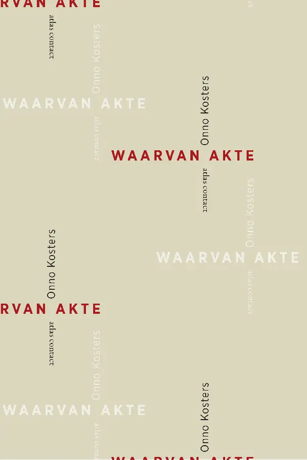 Waarvan akte