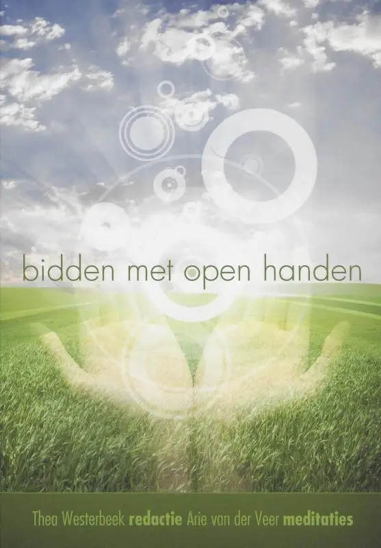 Bidden met open handen /