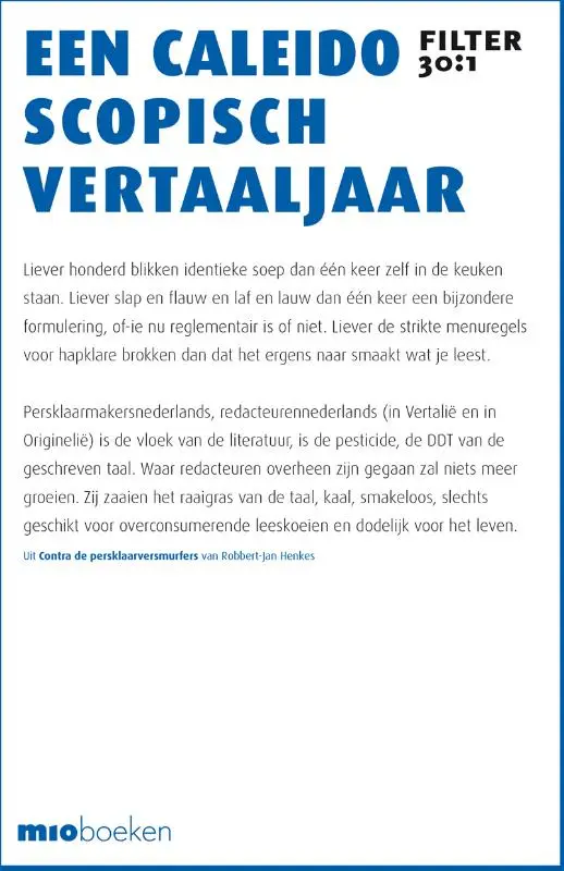 Een caleidoscopisch vertaaljaar