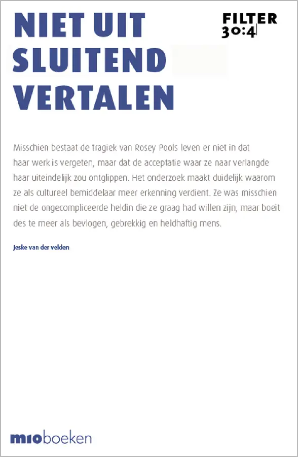 Niet uitsluitend vertalen