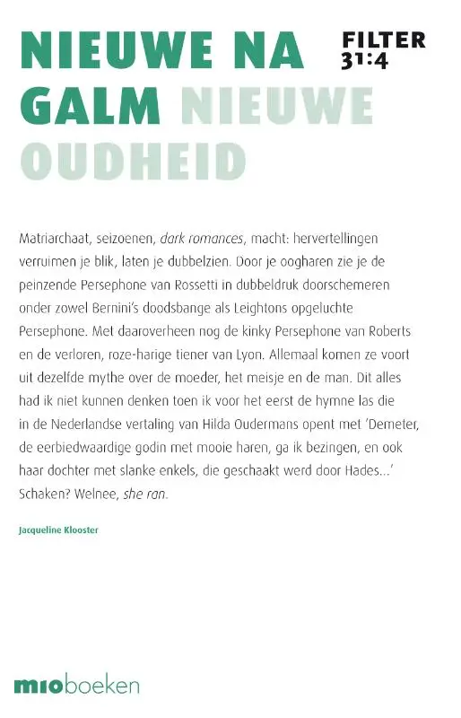 Nieuwe nagalm