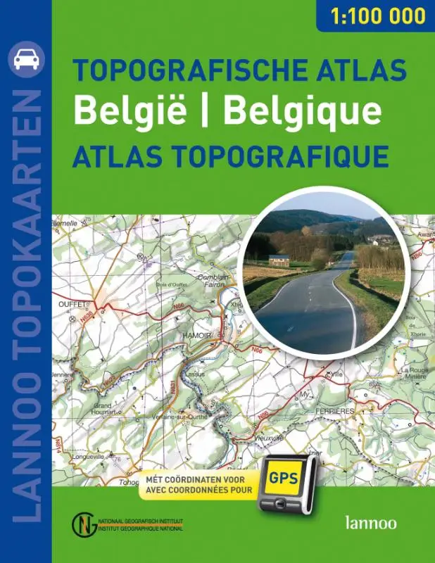 Topografische wegenatlas