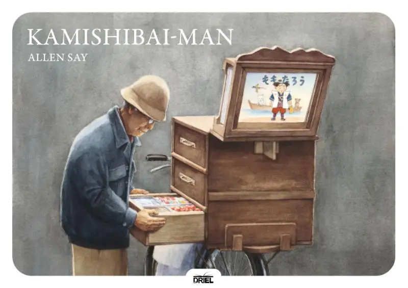 Kamishibai-man vertelplaten