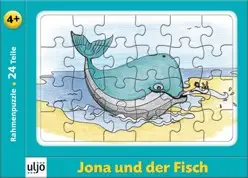 Kaart puzzel Jona en de vis