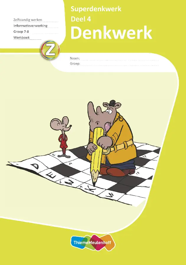 Groep 7-8 / Denkwerk Informatieverwerking set 5 ex / SuperDenkwerk 4