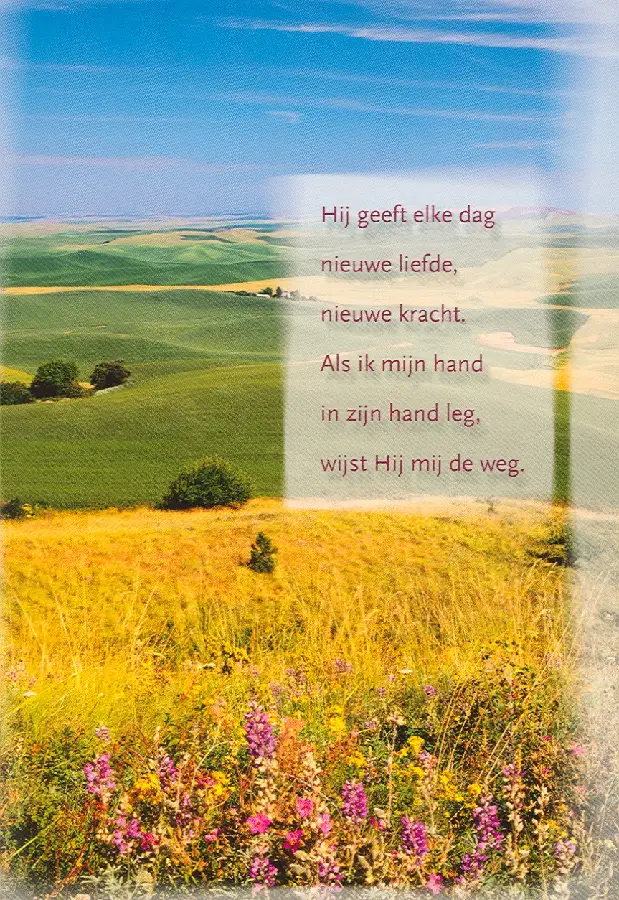 Wk opw Hij geeft