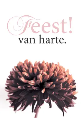 Wk puur van harte gefeliciteerd