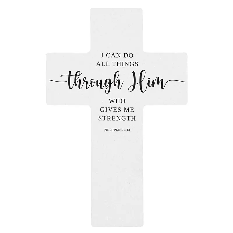 Wall Cross 15,24cm I can do all things