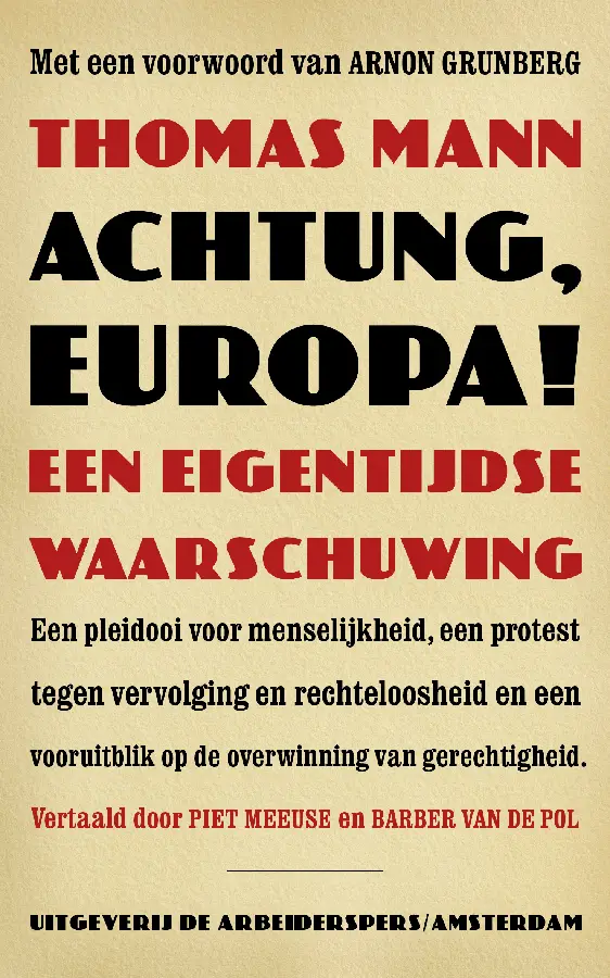 Achtung, Europa!