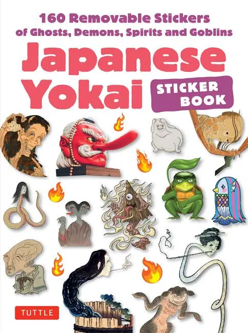 Japanese Yokai Sticker Book