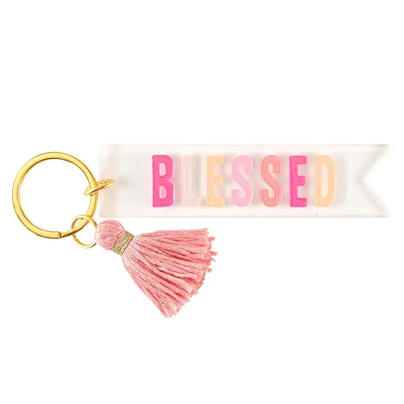 Acrylic Keyring Blessed