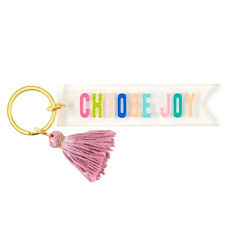 Acrylic Keyring Choose Joy