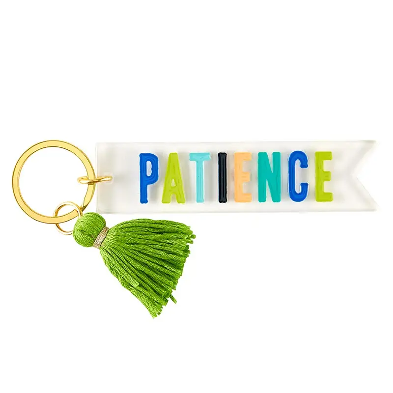 Acrylic Keyring Patience