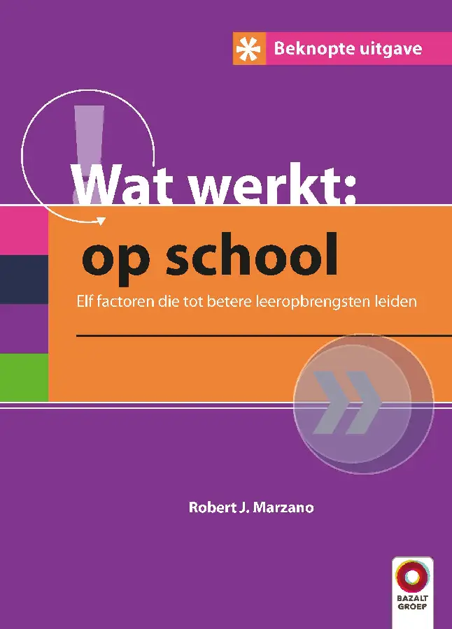 Wat werkt op school