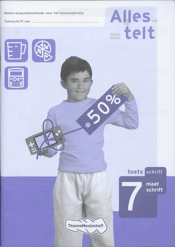 Alles telt 7 toetsboekje maatschrift