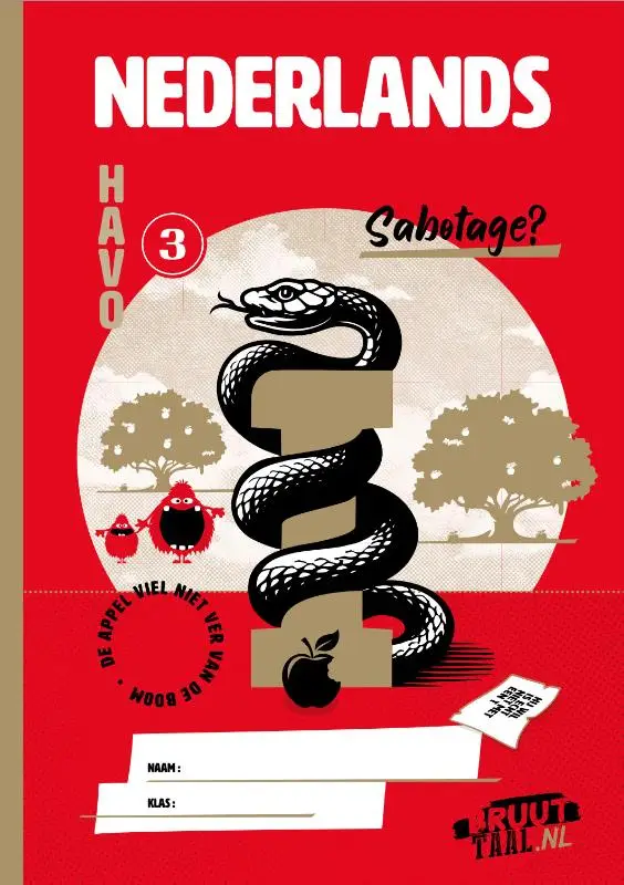 3 havo nederlands / BruutTAAL / Werkboek