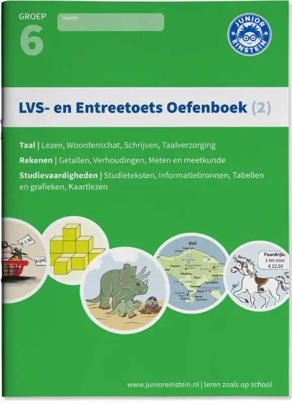 LVS- en entreetoets oefenboek (2) / Deel 2 - Gemengde opgaven - Groep 6