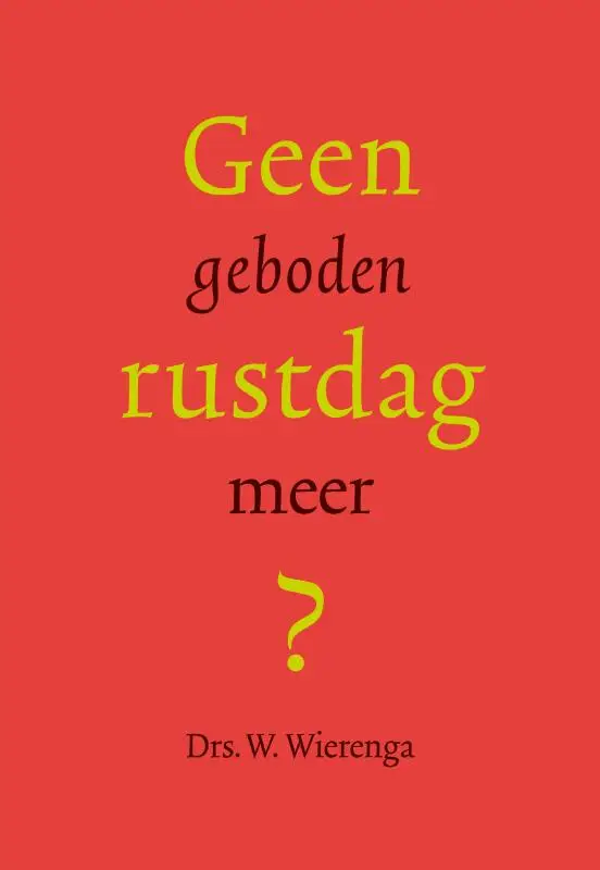 Geen geboden rustdag meer