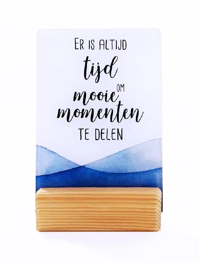 Er is altijd tijd