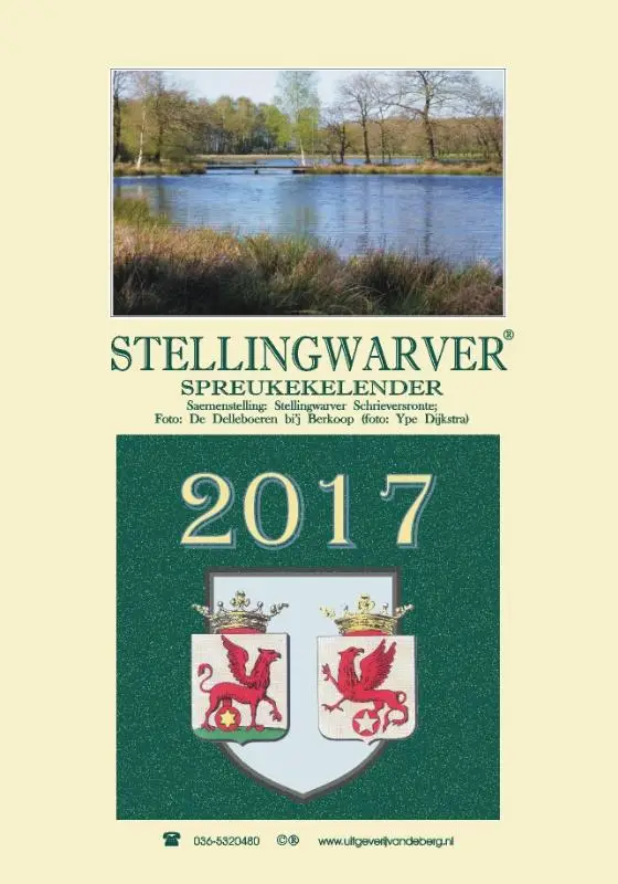 Stellingwarver spreukekelender / 2017