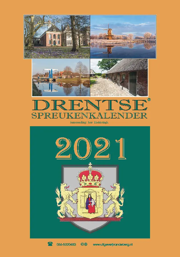 Drentse spreukenkalender 2021