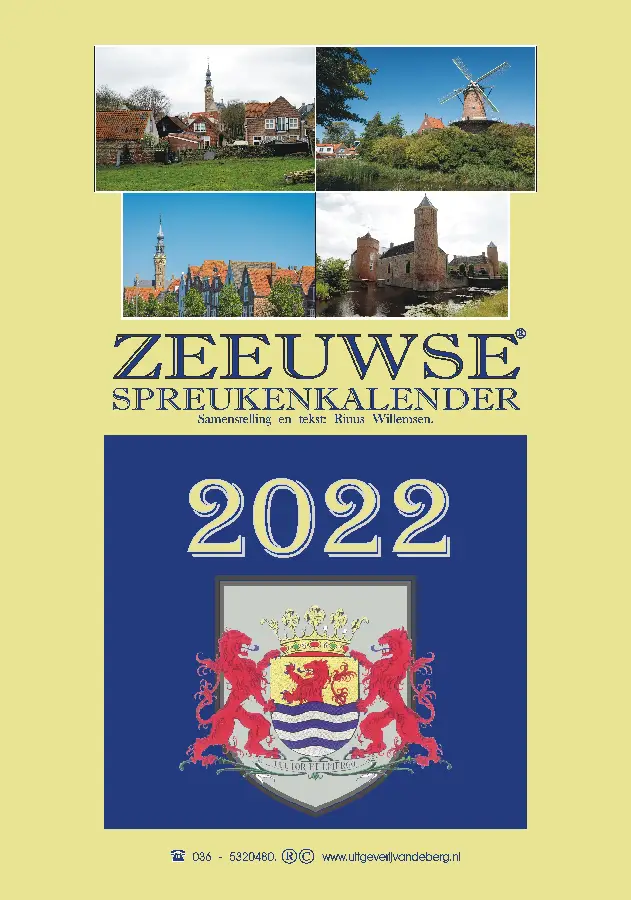 Zeeuwse spreukenkalender / 2022