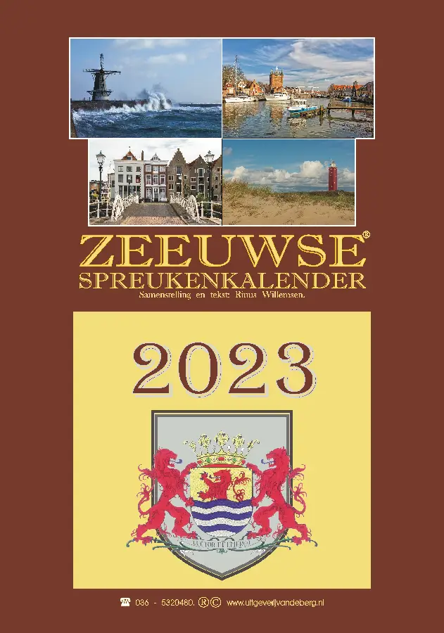 Zeeuwse spreukenkalender 2023