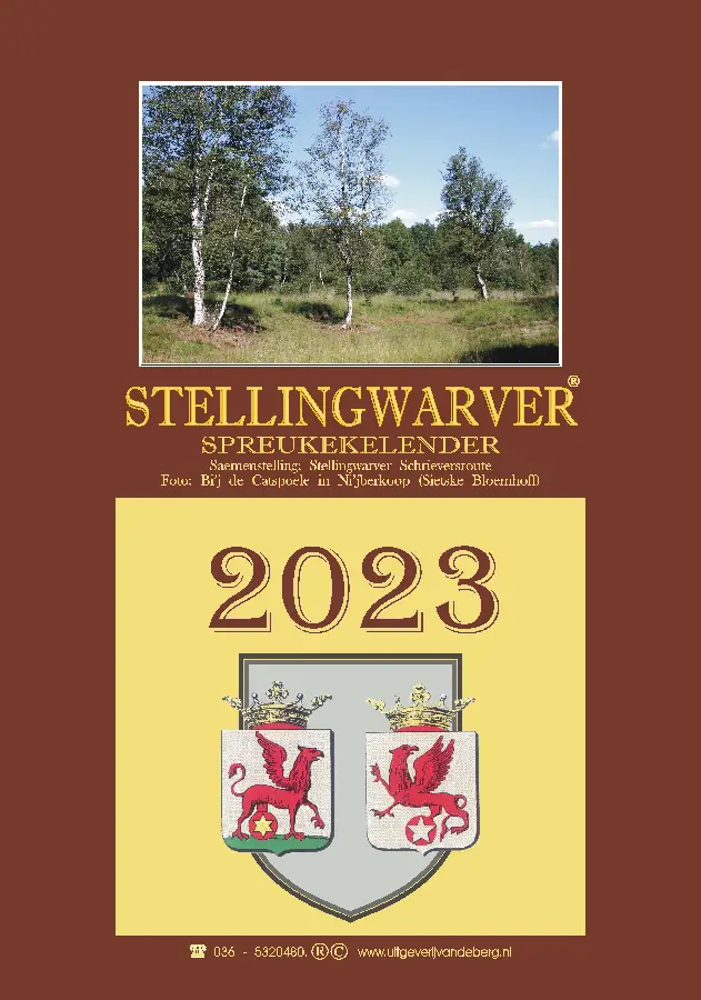 Stellingwarver spreukekelender / 2023