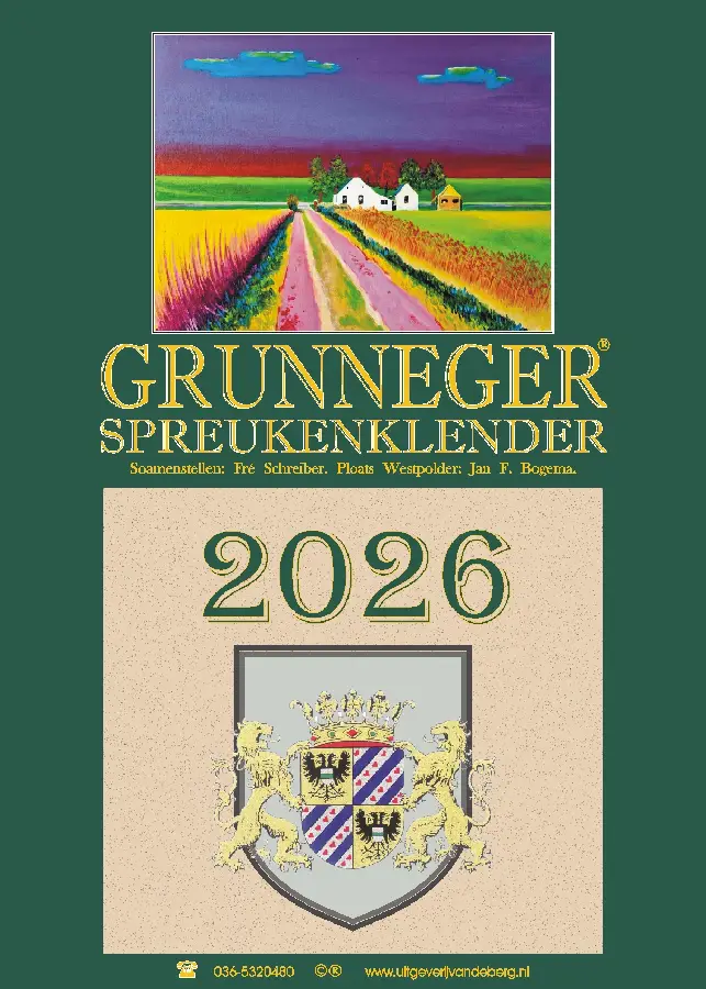 Grunneger spreukenklender / 2026