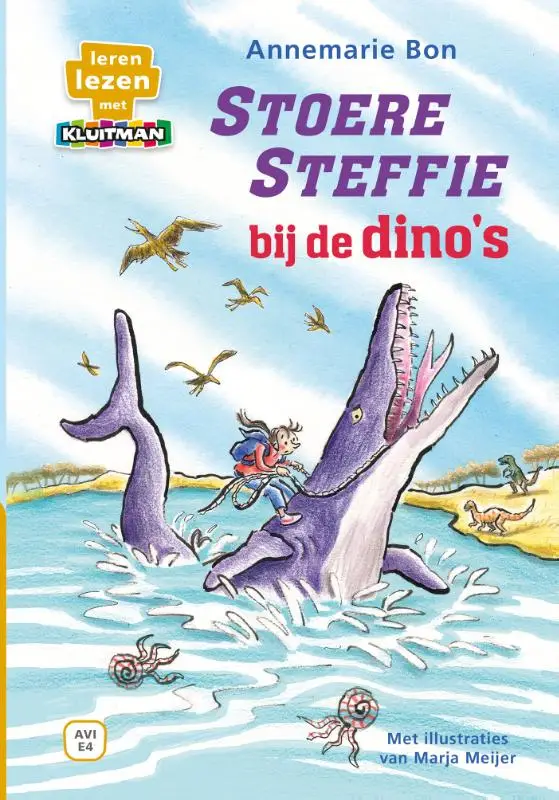 Stoere steffie bij de dino's