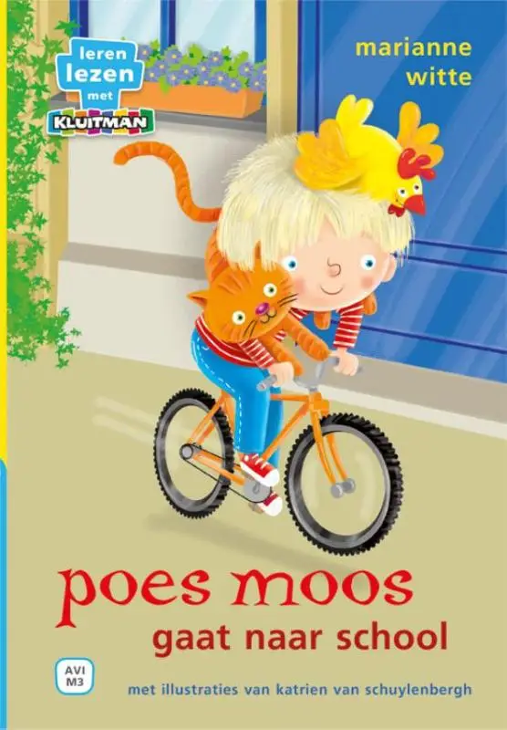 Poes moos gaat naar school