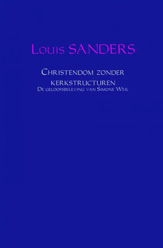 Christendom zonder kerkstructuren