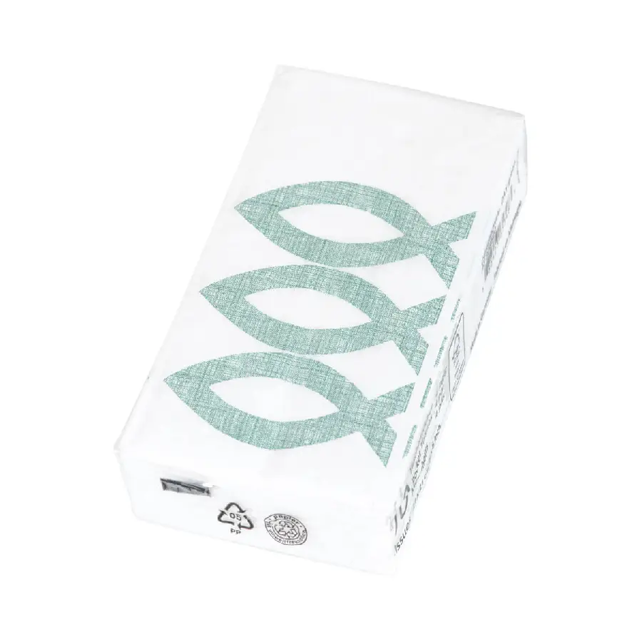 Tissues vissen groen