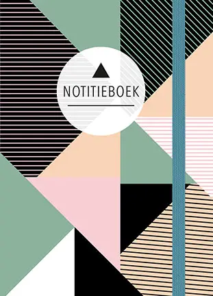 Notitieboek (klein) Triangles
