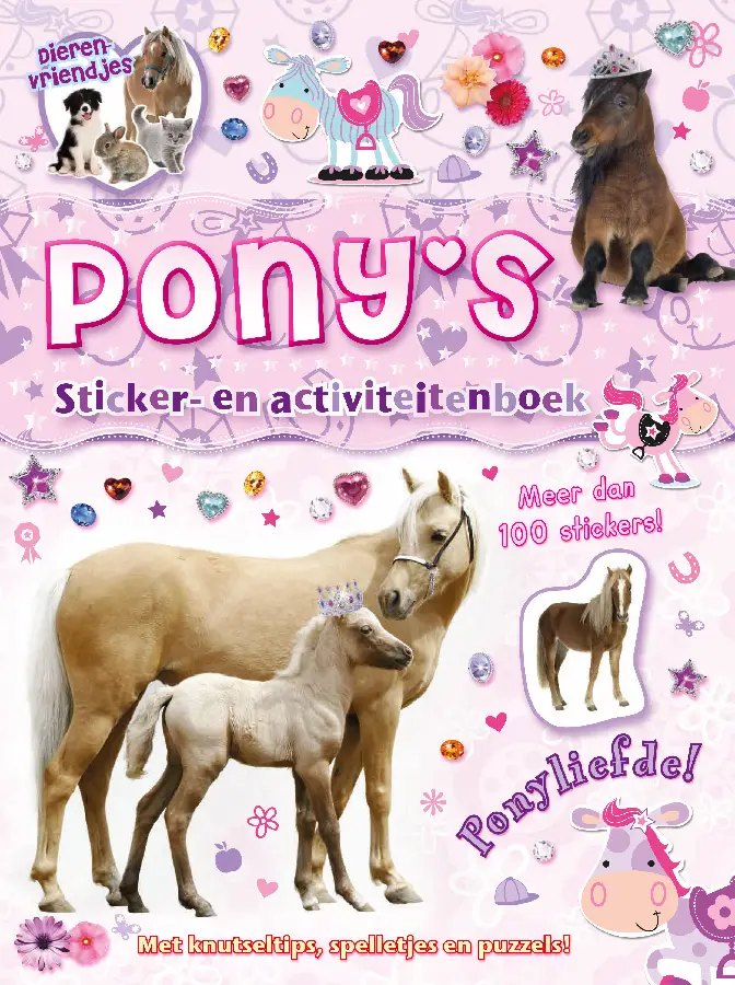 Pony's - Sticker-en activiteitenboek