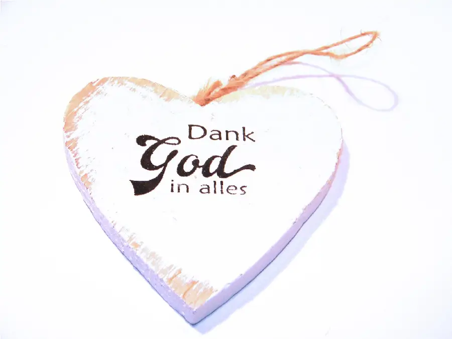 Dank God in alles